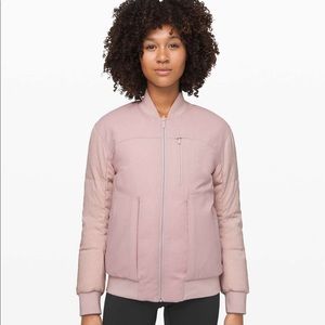 NWT Lululemon wool bomber jacket